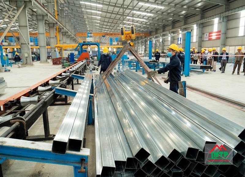 Nguồn cung trong nước ổn định giúp cho giá thép hộp ổn định hơn