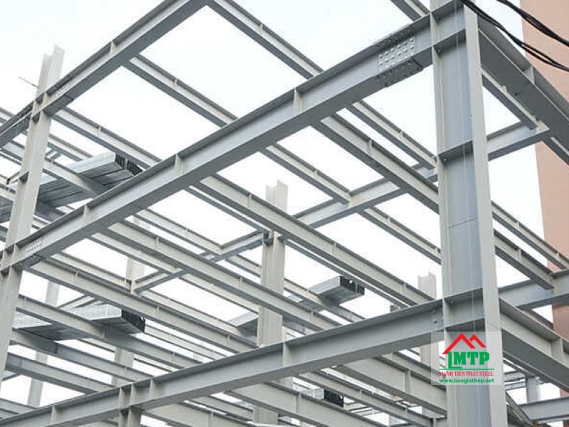 Kết cấu khung thép nhà xưởng được xây dựng từ thép hình I Á Châu