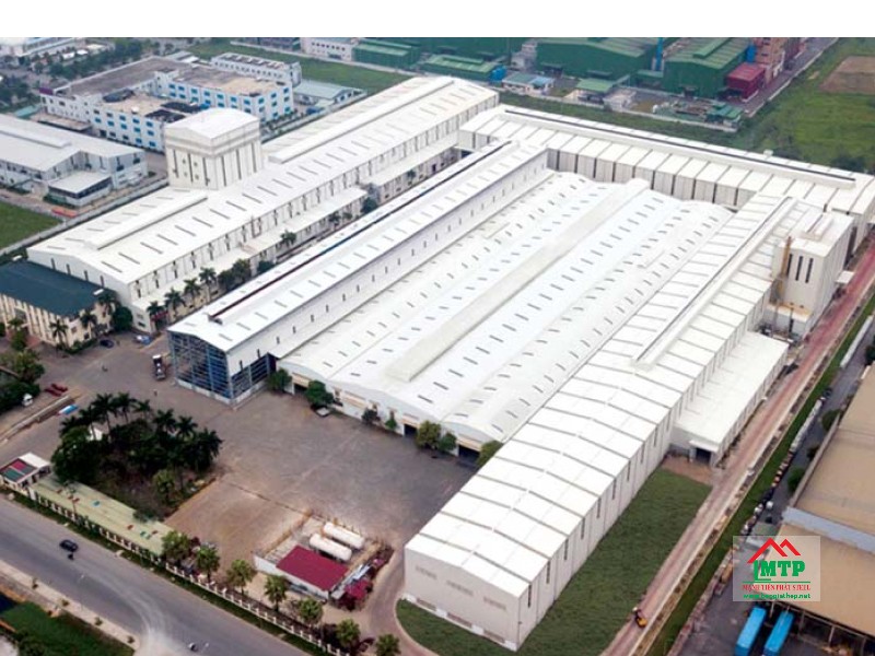 Toàn cảnh nhà máy thép Mỹ Việt rộng 14ha