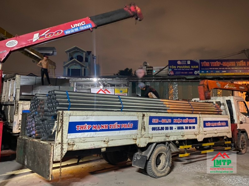 Đại lý bán thép ống hàn uy tín, hàng chính hãng, nhãn mác đầy đủ - Tôn Thép MTP