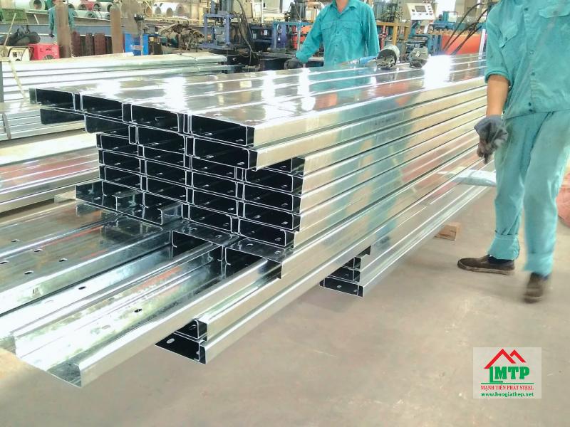 Giá xà gồ C bị ảnh hưởng nhiều bởi giá nguyên liệu sản xuất