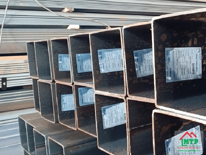 Các độ dày thép hộp vuông 125x125 thông dụng