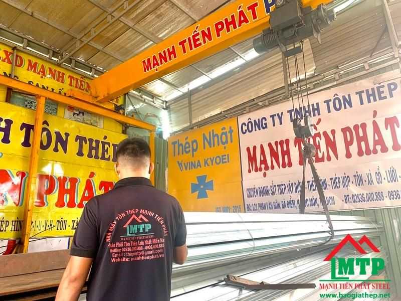 Nhà máy Tôn Thép MTP cung cấp thép I chính hãng, CK 5 - 10%