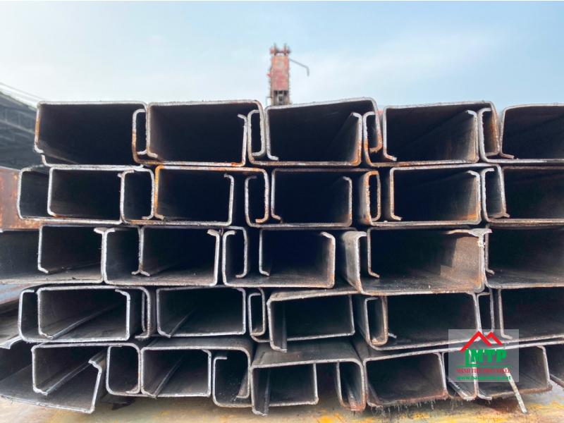 Thép C hay xà gồ C có mặt cắt hình chữ C