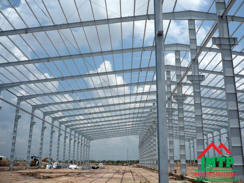 Thi công kết cấu thép nhà xưởng