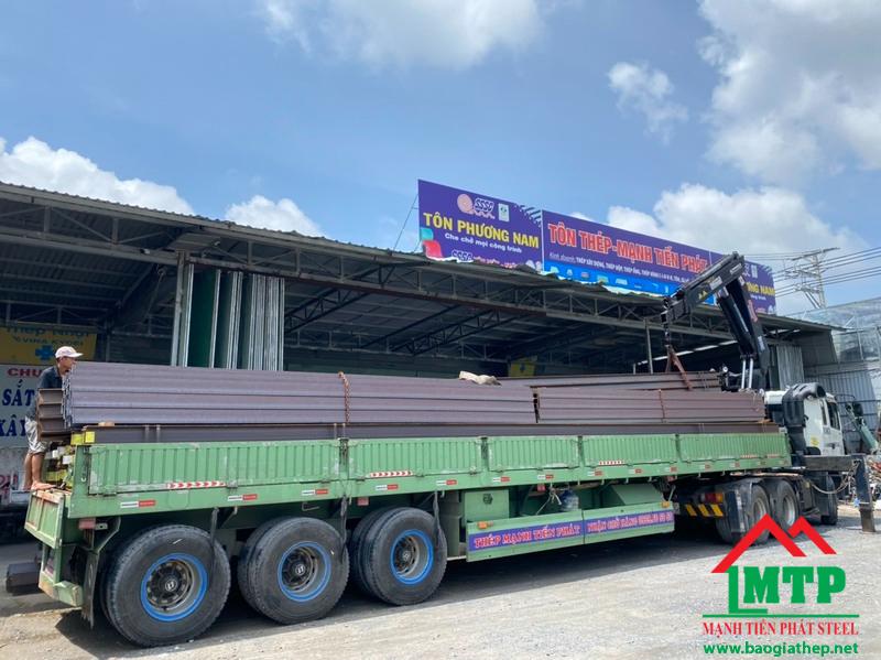 Hỗ trợ vận chuyển thép I tới công trình khu vực HCM, miền Nam