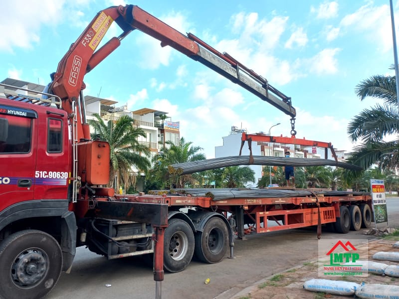 Cung cấp 18 tấn thép gân Việt Nhật đến công trình Khu dân cư Him Lam 3