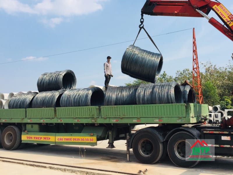 Cung cấp 5 tấn thép cuộn Việt Mỹ cho dự án xây dựng khu phức hợp thương mại The Sun Avenue, Quận 2, TP.HCM