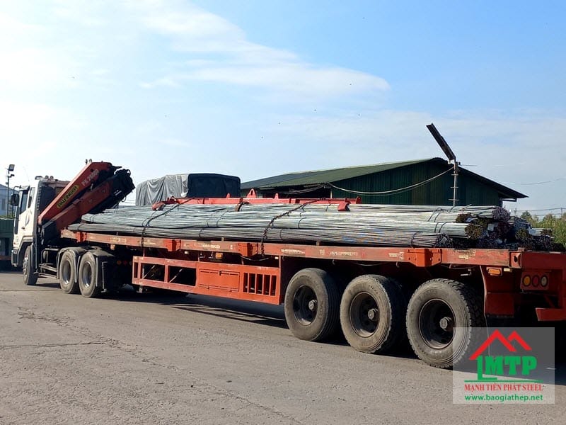 Cung ứng 10 tấn thép xây dựng cho công ty Cổ Phần Số 4 KCN Vĩnh Lộc