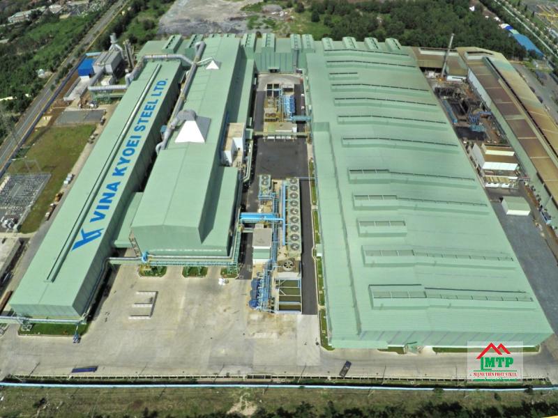 Nhà máy thép Việt Nhật VinaKyoei tại Vũng Tàu