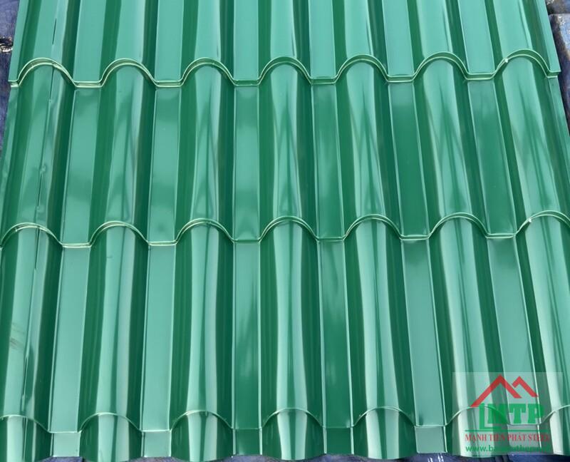 Mẫu tôn giả ngói xanh lá cây