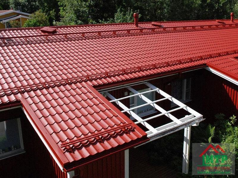 Tôn giả ngói có độ thẩm mỹ cao, tương tự như ngói truyền thống