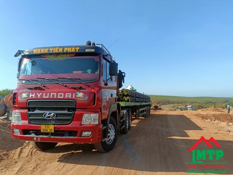 Đại lý Tôn Thép MTP cung ứng thép V chính hãng tới công trình TPHCM, miền Nam