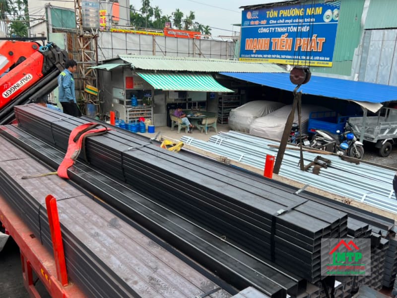 Cung cấp 3 tấn sắt hộp đen cho trung tâm bảo trợ xã hội tỉnh Kiên Giang