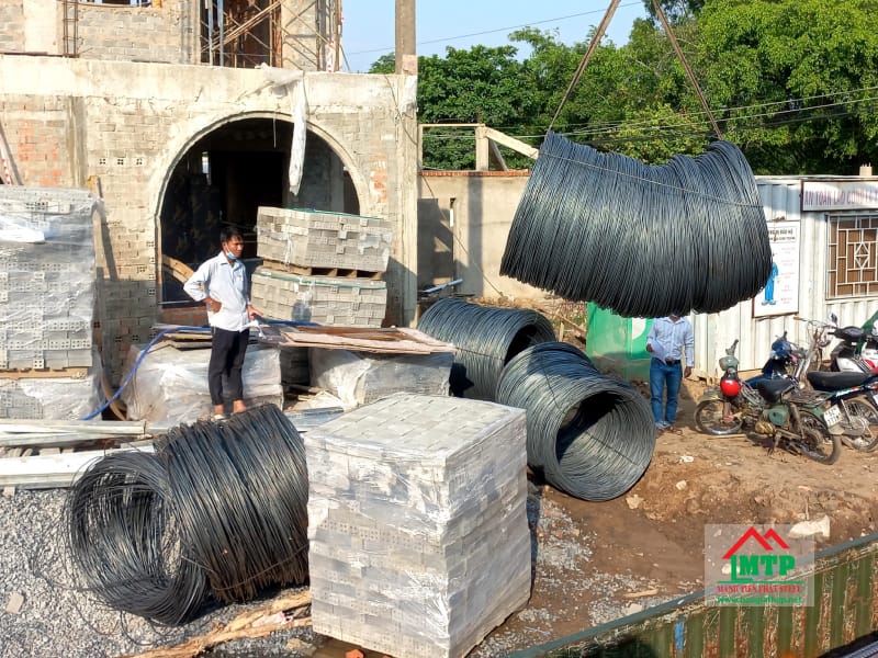 Cung cấp 300kg thép cuộn Formosa cho công trình nhà ở huyện Cần Đước, Long An