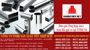 ống hộp inox Sơn Hà