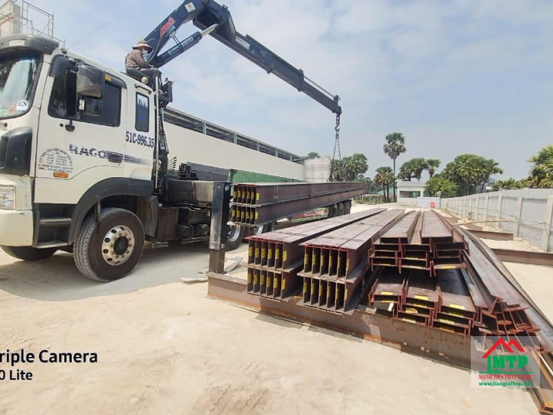 Cung cấp 1 tấn thép hình H Posco để xây dựng nhà xưởng tiền chế ở Củ Chi
