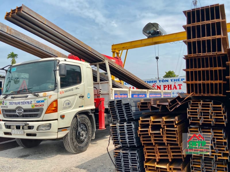 Đại lý Tôn Thép Mạnh Tiến Phát cung cấp thép hình Đại Việt đa dạng quy cách, chủng loại, giá ưu đãi, CK lên đến 10%