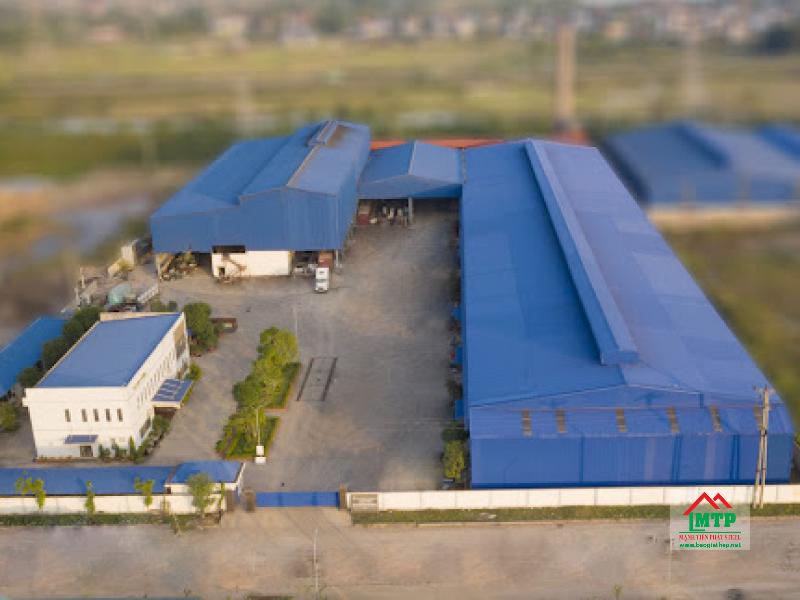 Nhà máy thép Đại Việt tại Hưng Yên có công suất 150.000 tấn/năm