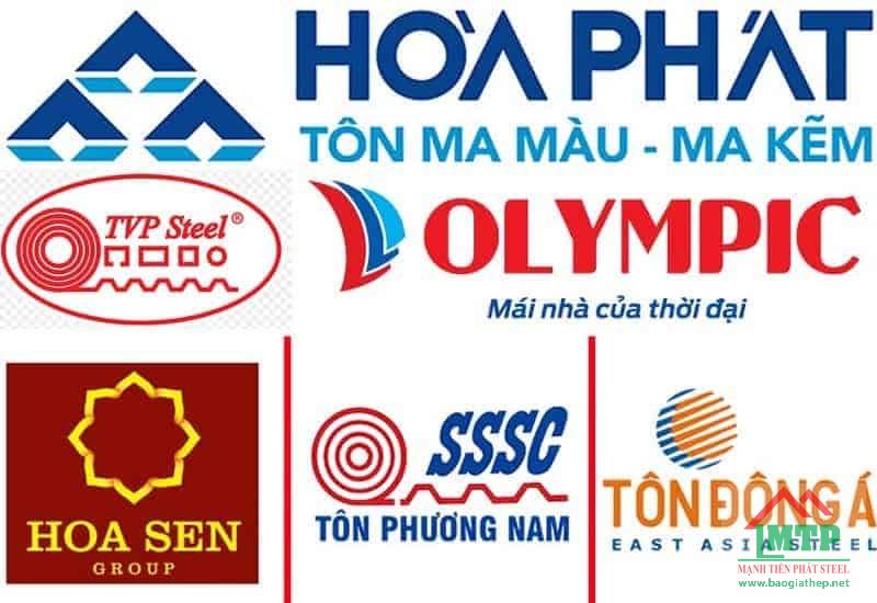 Các thương hiệu sản xuất tôn laphong uy tín