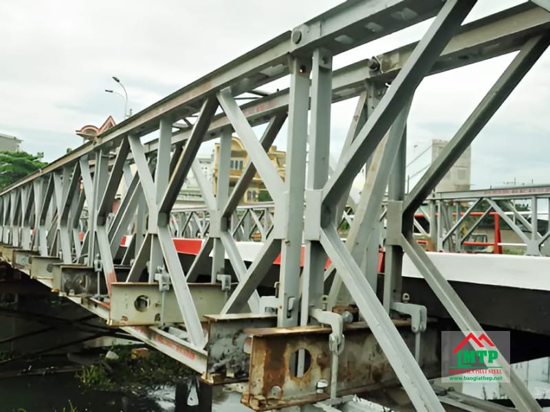 Thép U Posco làm dầm chịu lực cầu thép