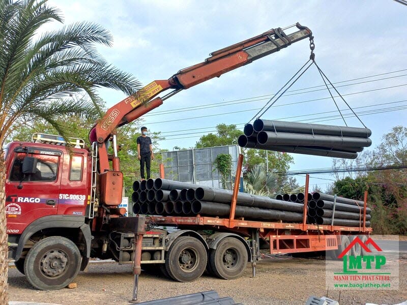 Cung cấp 500 ống thép đen Nam Hưng cho hệ thống nhà xưởng tại KCN Đồng An, Bình Dương.