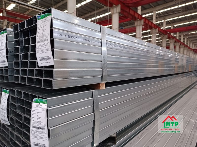 Thép hộp mạ kẽm Ống Thép 190