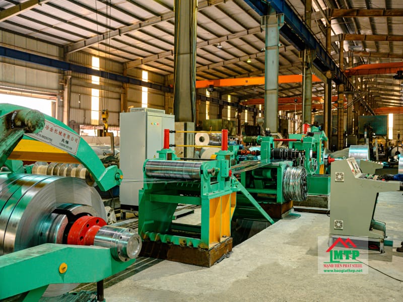 Nhà máy thép Minh Ngọc sử dụng thiết bị, máy móc hiện đại