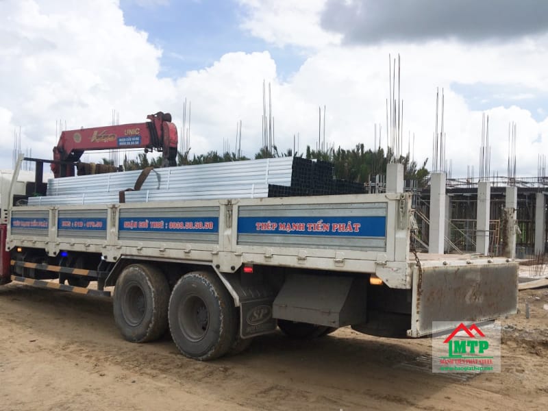 Cung cấp 1070 cây thép hộp mạ kẽm Minh Ngọc đến dự án trang trại chăn nuôi heo sạch Bảo Châu tại Sóc Sơn, Hà Nội