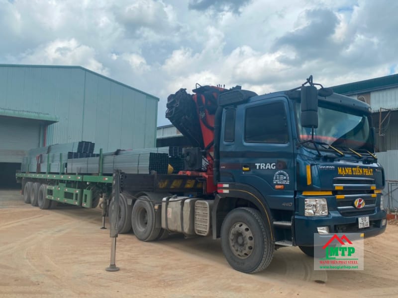 Cung cấp 1000kg thép hộp Minh Ngọc cho xưởng gia công cơ khí Thanh Phương ở Bến Cát, Bình Dương