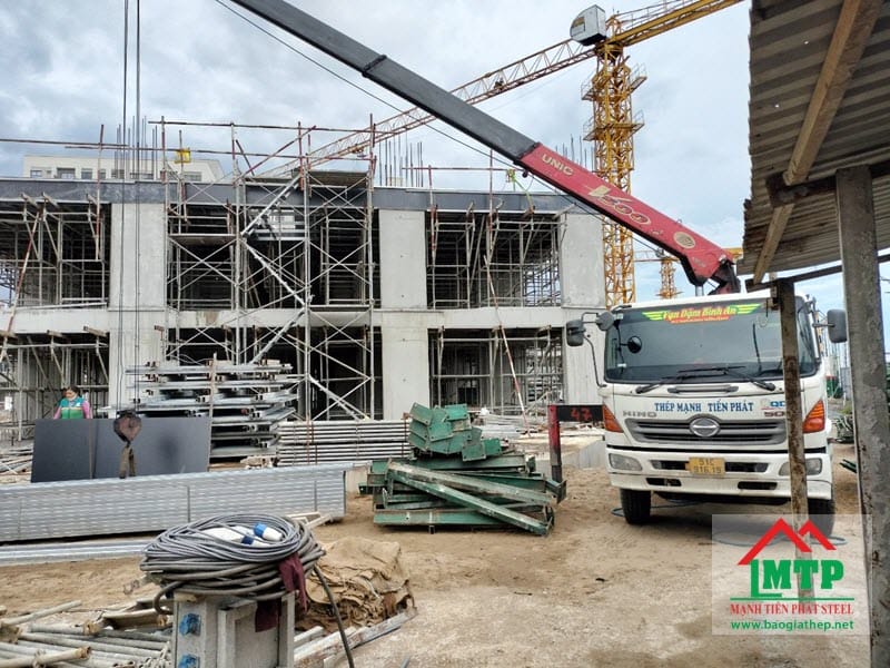 Cung cấp 1.5 tấn thép ống Minh Ngọc cho công trình xây dựng nhà máy chế biến thủy sản tại Cà Mau.