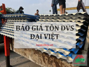 Báo giá tôn DVS Đại Việt
