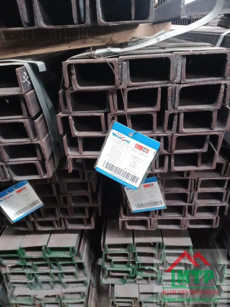 Thép hình U VinaOne với đa dạng kích thước