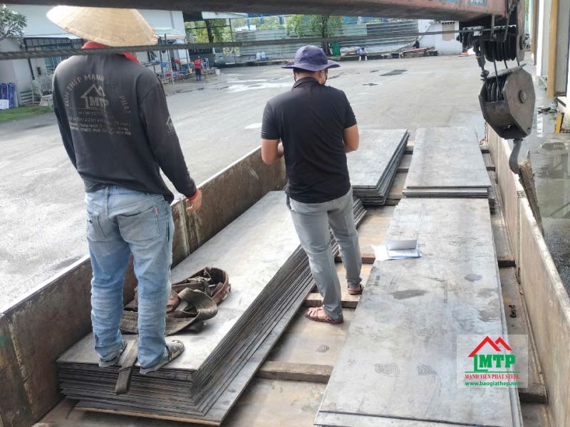 Cung cấp 500kg thép tấm Formosa cho công ty thủy sản Đồng Tháp