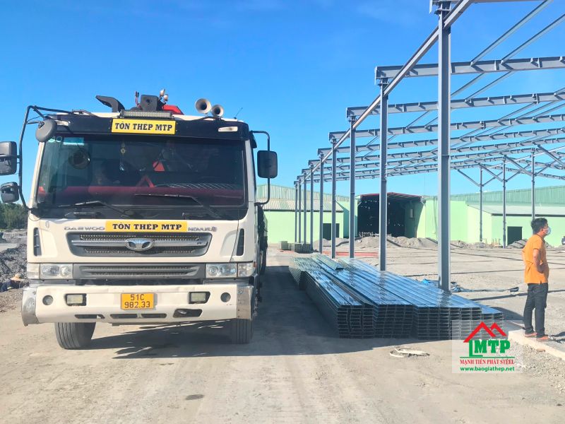 Cung cấp 3 tấn xà gồ Hòa Phát đến Trung tâm bảo trợ xã hội Tỉnh Kiên Giang