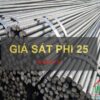 Giá sắt phi 25 mới nhất