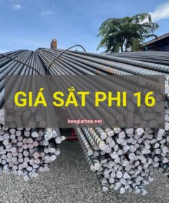 Giá sắt phi 16 mới nhất