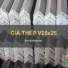 Giá thép V25x25 mới nhất