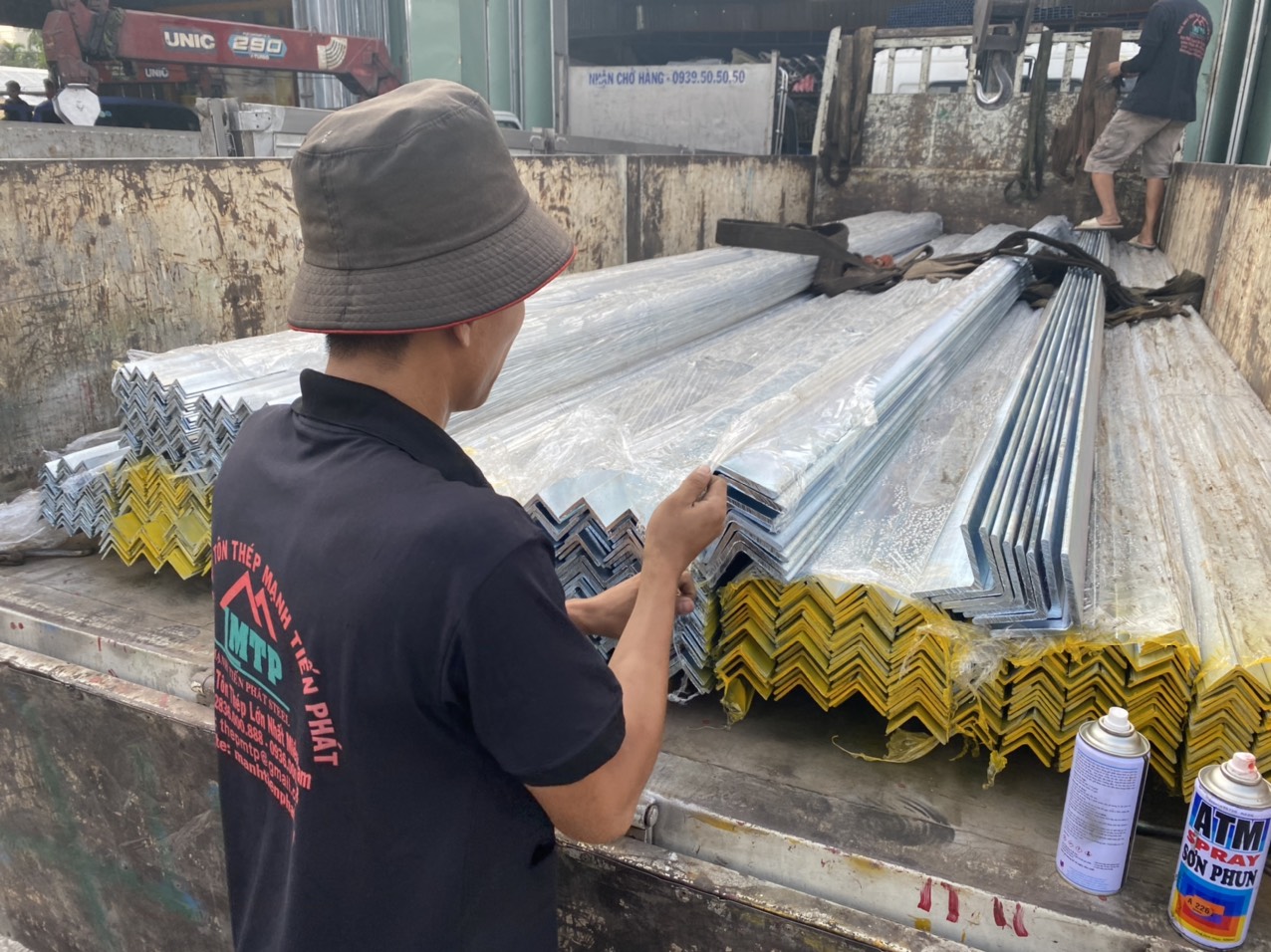 Đại lý Tôn Thép MTP cung cấp thép V15x15 chính hàng An Khánh, Miền Nam...