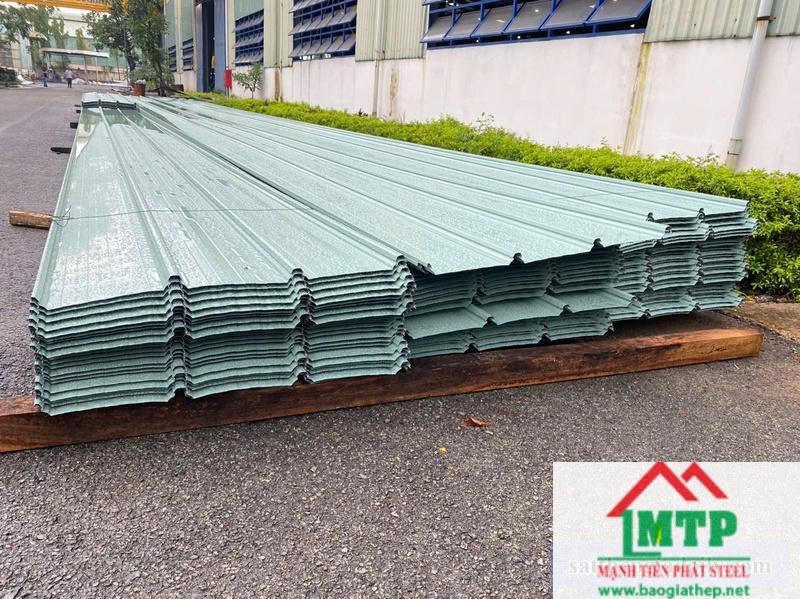 Thành phẩm tôn cán chất lượng, đáp ứng nhu cầu mọi công trình