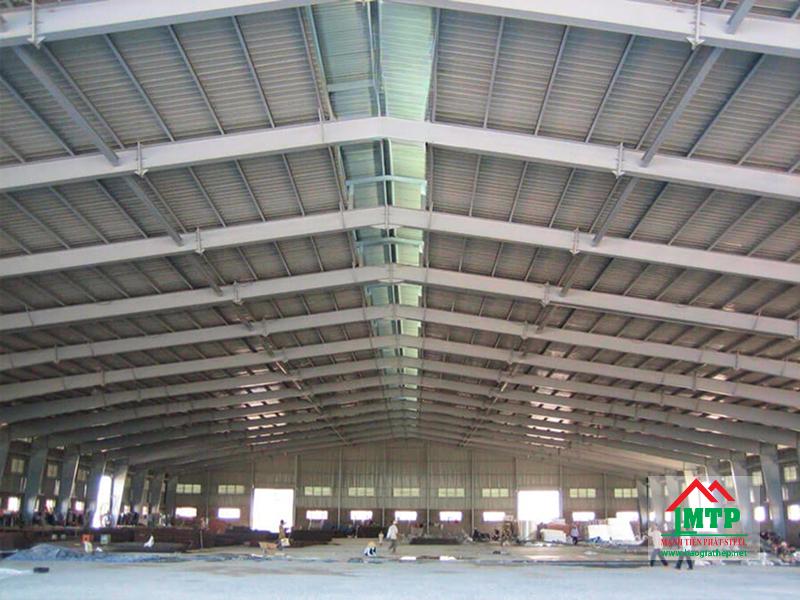 Sắt hình I200 làm xà gồ mái nhà xưởng