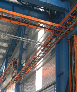 Sử dụng sắt V15x15 để làm cáp thang máng