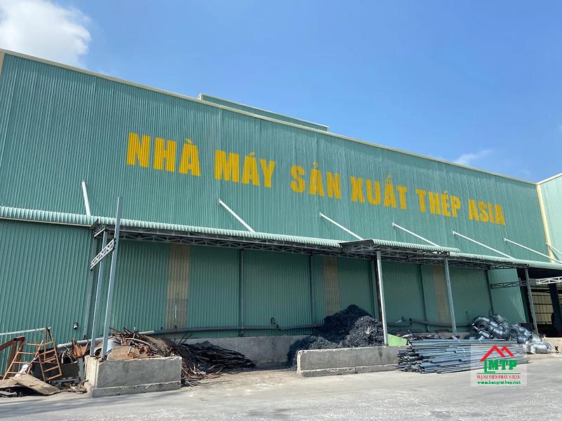 Nhà máy thép ASIA tại Long An