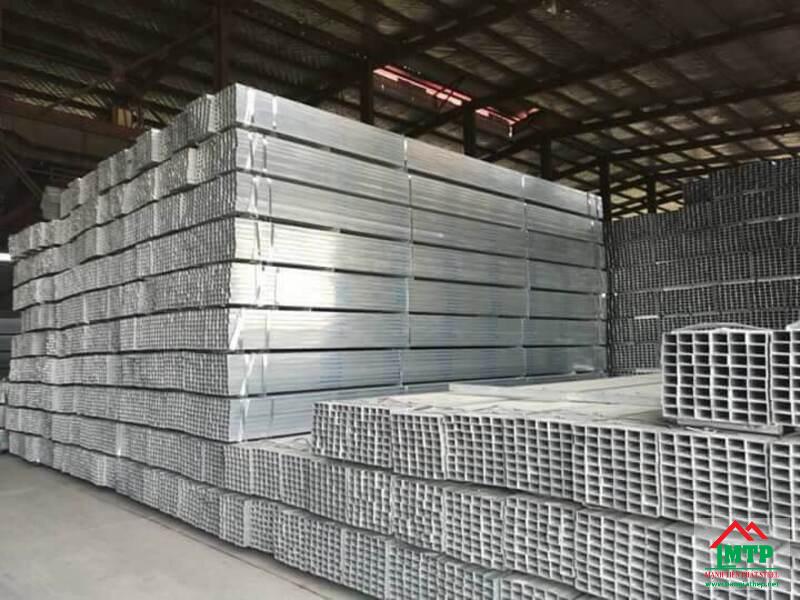 Thép hộp mạ kẽm điện phân 15x30