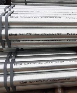 Ống thép SeAH phi 90 tiêu chuẩn ASTM A53 thường dùng trong các nhà máy công nghiệp