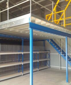 Ứng dụng sắt hộp 125x125 làm khung sàn lửng nhà kho