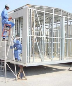 Dùng sắt hộp 175x175 làm dầm thép tiền chế công trình