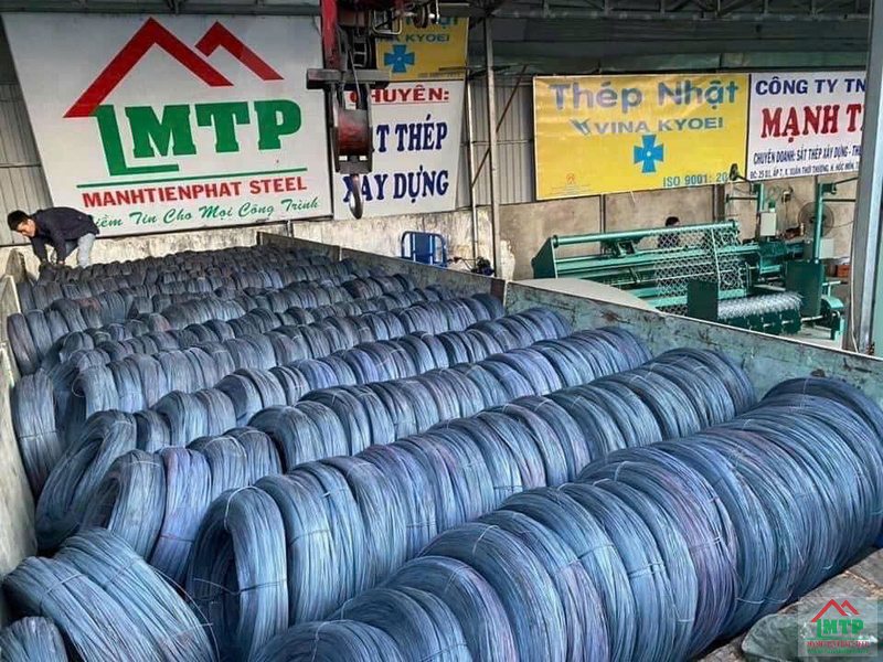 Dây kẽm buộc đen 1 ly có đường kính 1mm